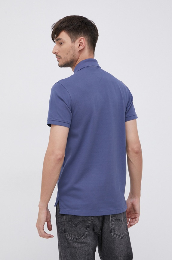 Odzież Tommy Hilfiger Polo MW0MW17771.4890 fioletowy