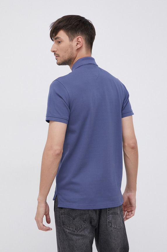 Odzież Tommy Hilfiger Polo MW0MW17771.4890 fioletowy