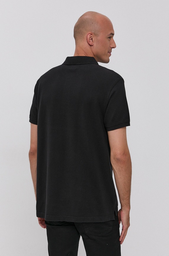 Ρούχα Πόλο Levi's 35883.0007 μαύρο