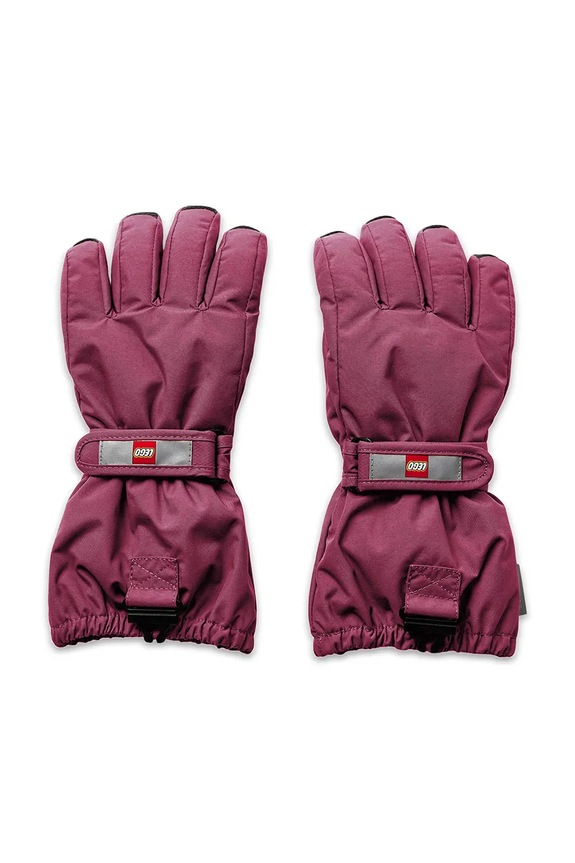 Lego Rękawiczki narciarskie dziecięce pozostałe czerwony 22865