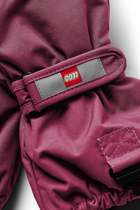 Chłopiec Lego Rękawiczki narciarskie dziecięce 22865 czerwony