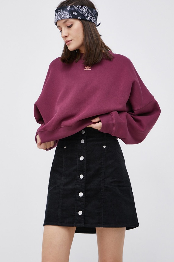 Tommy Jeans Spódnica DW0DW11227.4890 casual czarny DW0DW11227.4890