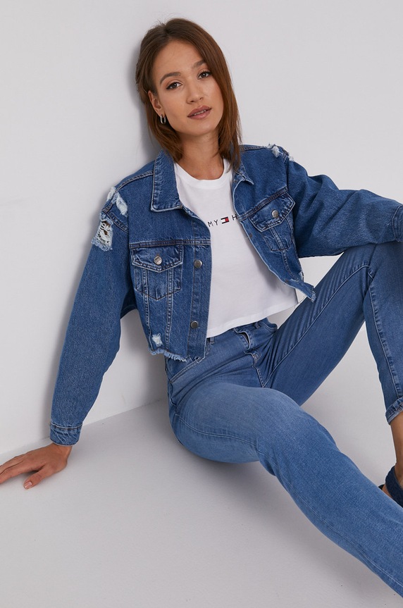 Levi's spodnie 724 18883.0124 niebieski AW21