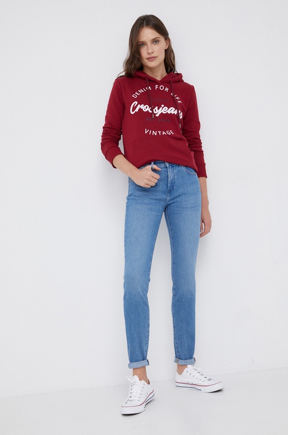 Wrangler jeansy Skinny Vintage Soft W28K3923V niebieski AW21