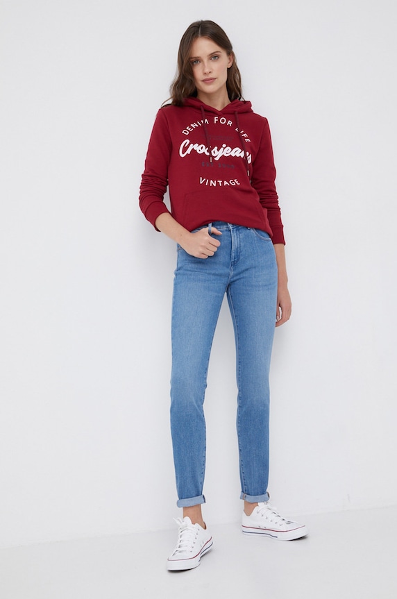 Wrangler jeansy Skinny Vintage Soft W28K3923V niebieski AW21