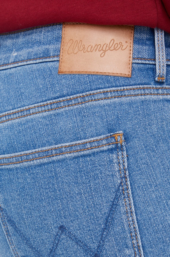 Wrangler jeansy Skinny Vintage Soft niebieski W28K3923V