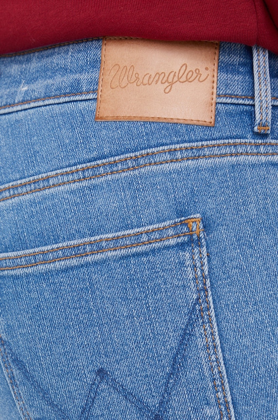 Wrangler jeansy Skinny Vintage Soft niebieski W28K3923V