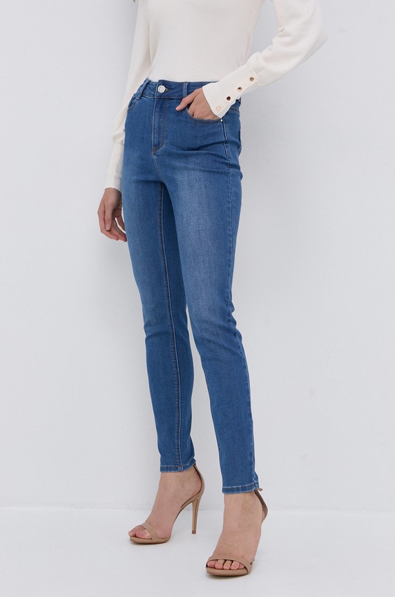 Morgan Jeansy PAM PAM niebieski AW23