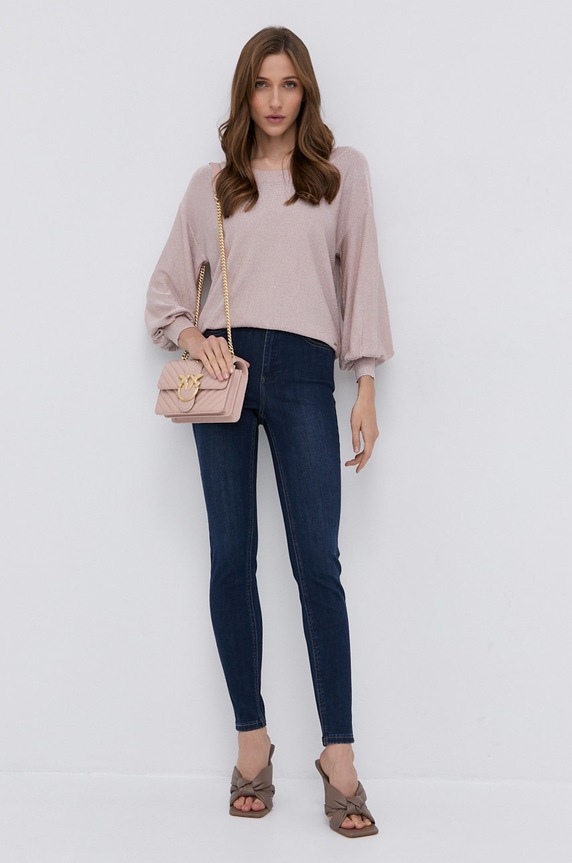 Traperice Morgan PAM PAM mornarsko plava AW23