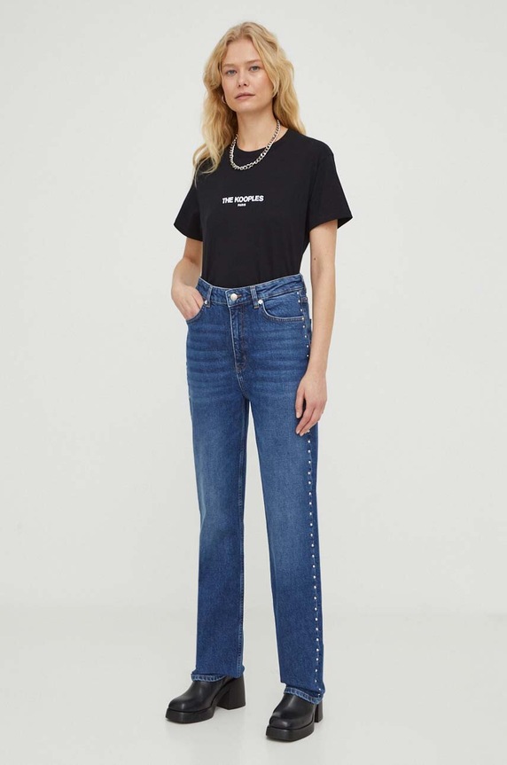 The Kooples Jeansy niebieski FJEA23001J