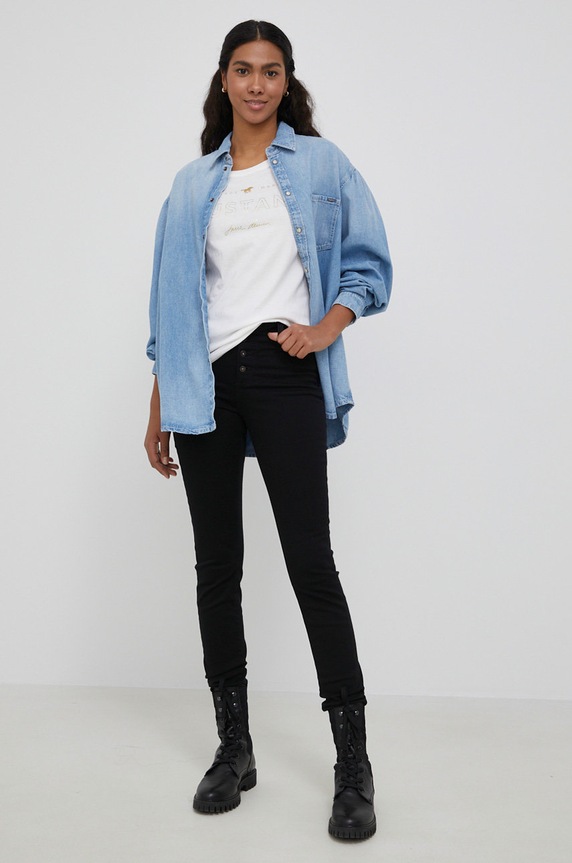 Mustang jeansy 1012018.4000.940 czarny AW21