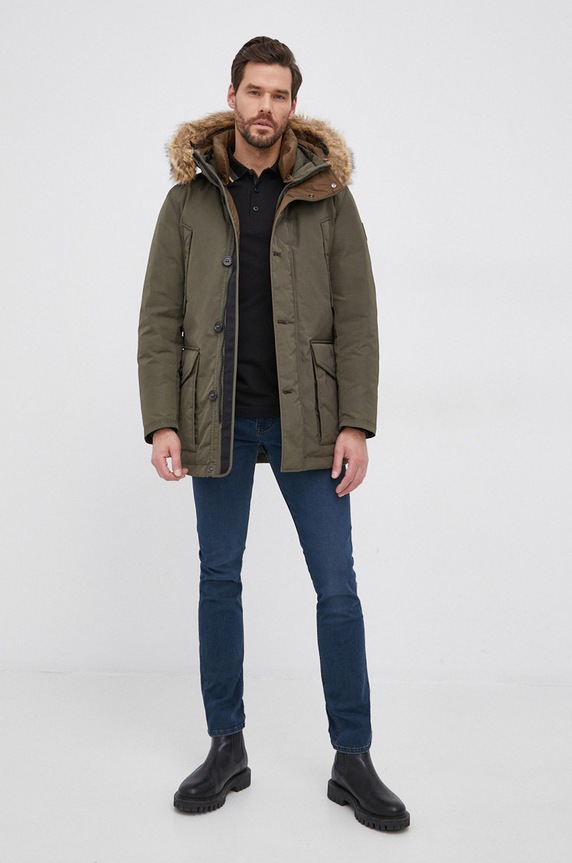 BOSS Jeansy 50458323 50458323 granatowy AW21