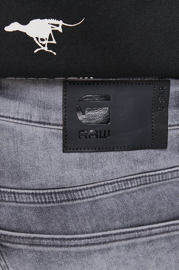 G-Star Jeansy Revend FWD Skinny szary D20071.A634