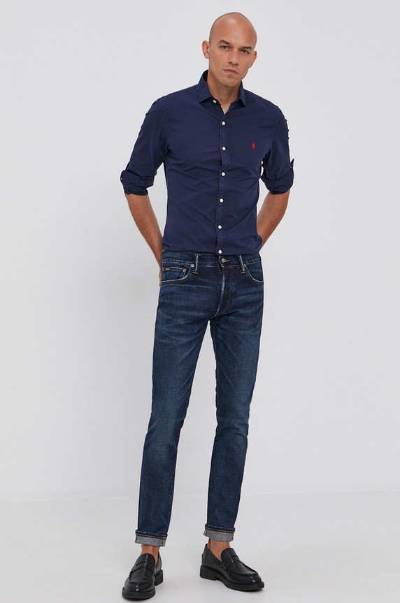 Polo Ralph Lauren Jeansy Sullivan 710843024001 710843024001 granatowy AW21