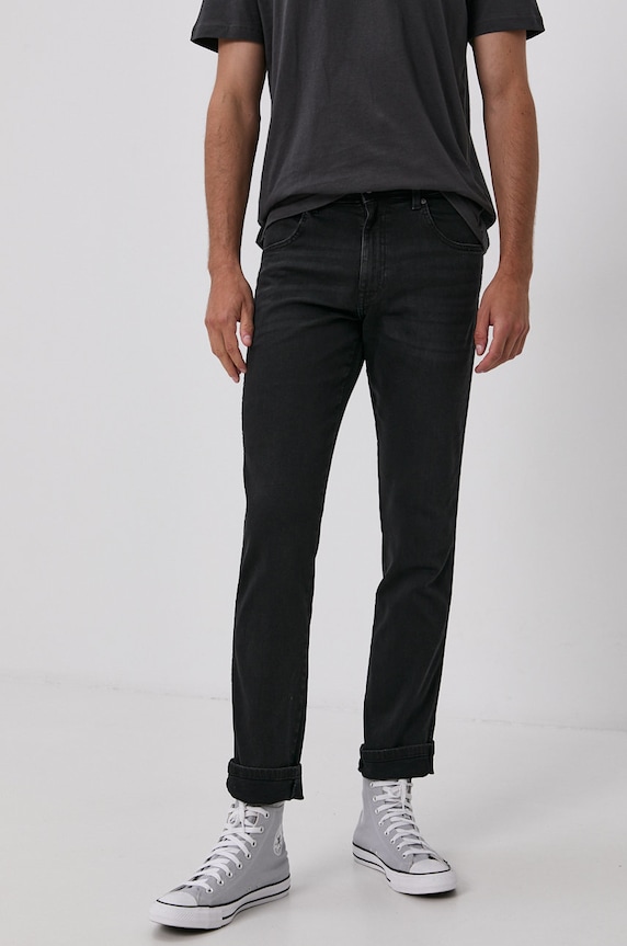 Wrangler Jeansy Texas czarny W12SHP363