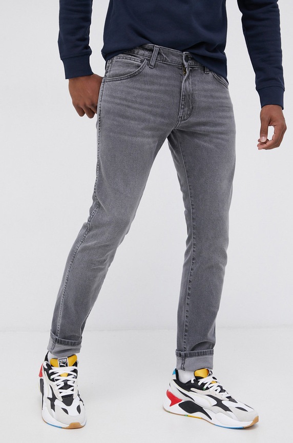 Wrangler jeansy Bryson Grey Ace szary W14X3051U