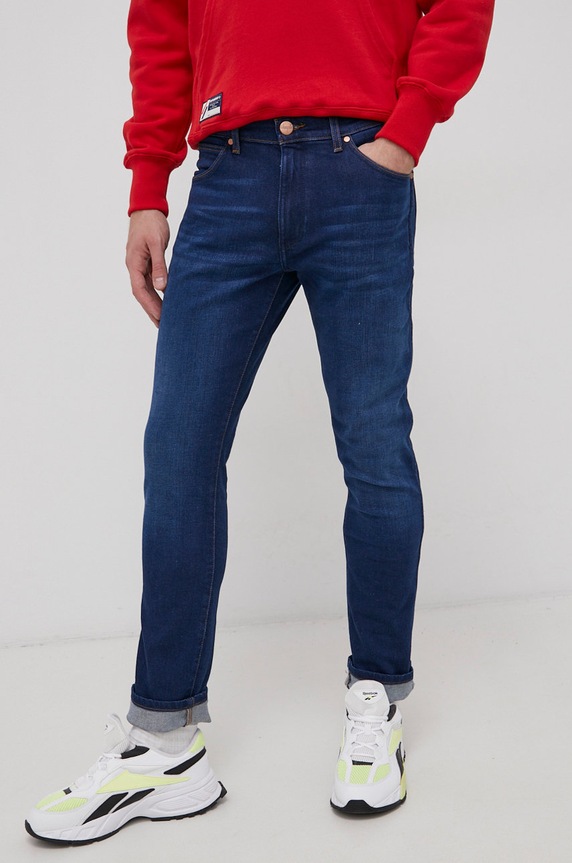 Wrangler Jeansy Larston 812 granatowy W18SYI39K