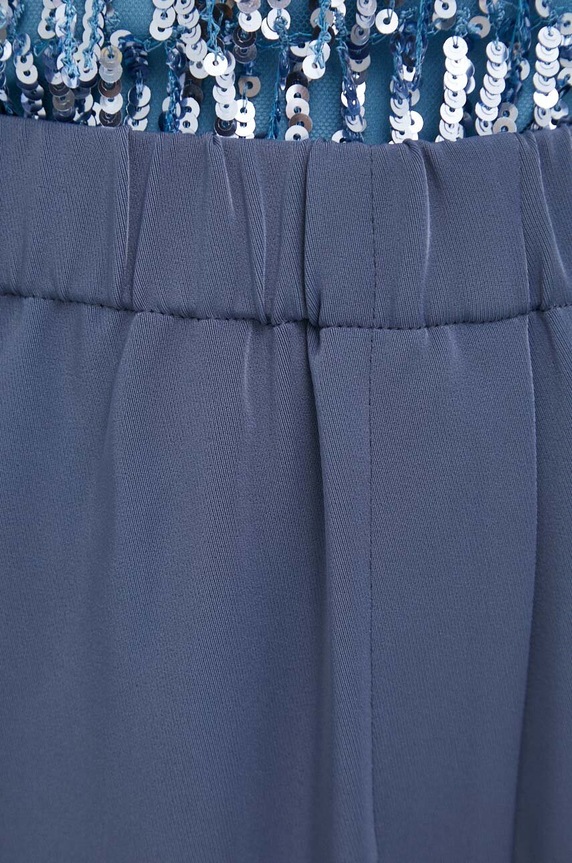 Samsoe Samsoe pantaloni bleumarin F16304674