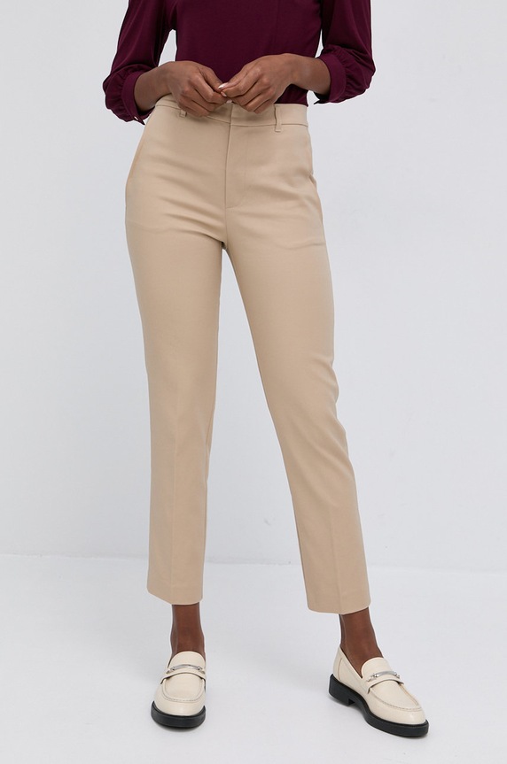 Lauren Ralph Lauren Pantaloni 200811955006 bej AW23