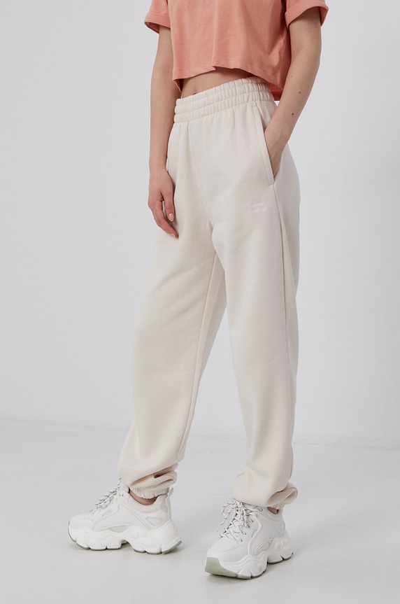 adidas Originals nadrág H14175 H14175 bézs AW21