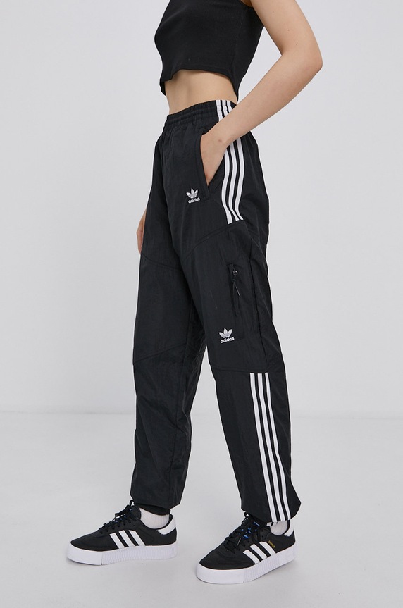 Kalhoty adidas Originals H22870 high černá H22870