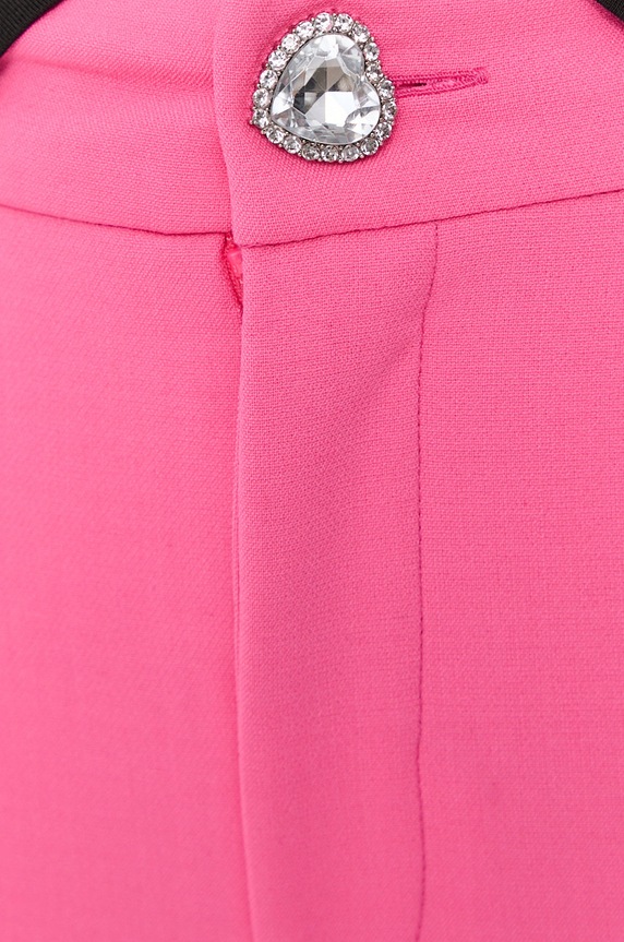 Chiara Ferragni Pantaloni Uniform roz 71CBA121