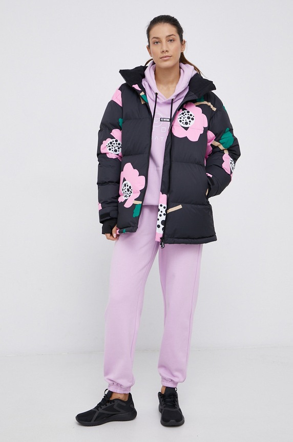 P.E Nation pamut nadrág 21PE3P186 lila AW21