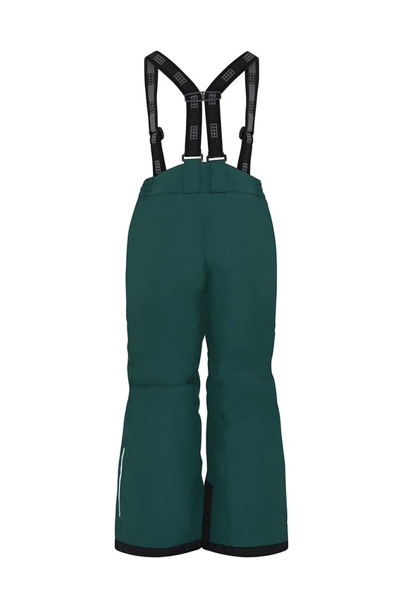 Dječje skijaške hlače Lego 11010168 zelena AW25