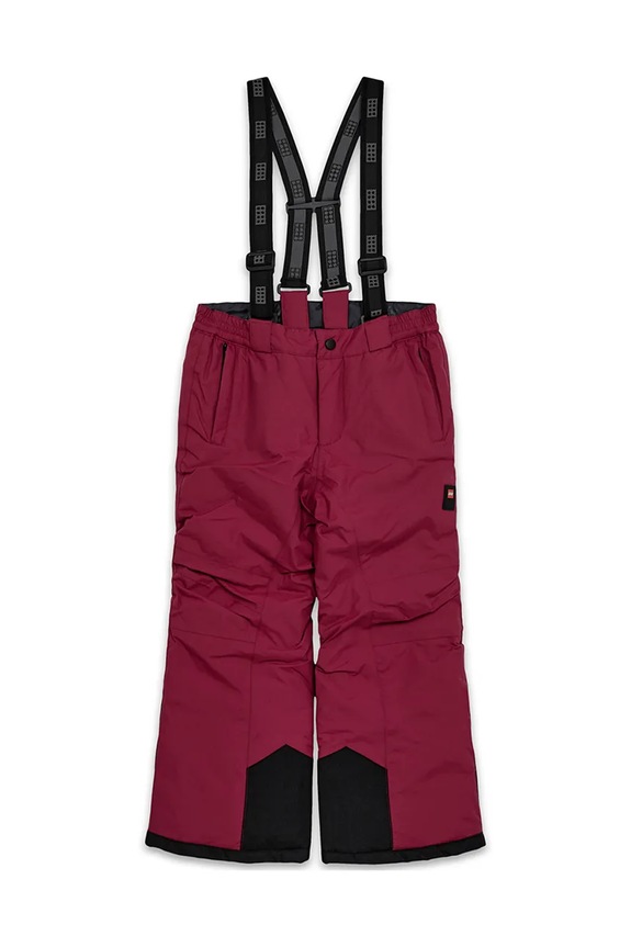 Lego Wear pantaloni de schi pentru copii burgundia 11010168