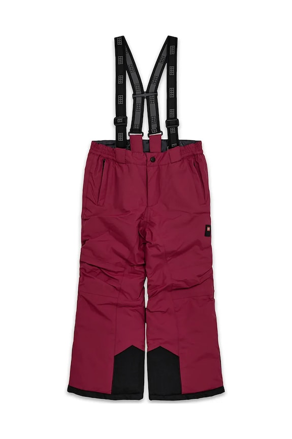 Lego Wear pantaloni de schi pentru copii burgundia 11010168