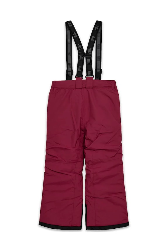 Lego Wear pantaloni de schi pentru copii 11010168 burgundia AW25