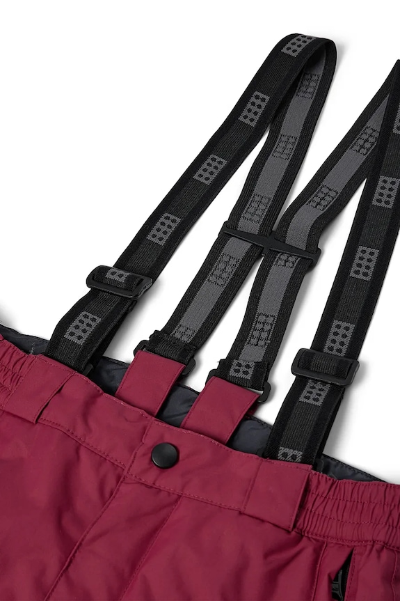 Băieți Lego Wear pantaloni de schi pentru copii 11010168 burgundia