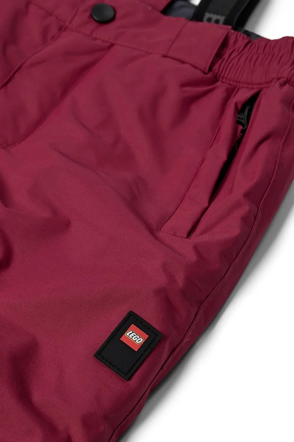 Lego Wear pantaloni de schi pentru copii burgundia 11010168