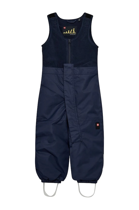 Dječje skijaške hlače Lego bez uzorka mornarsko plava 11010171