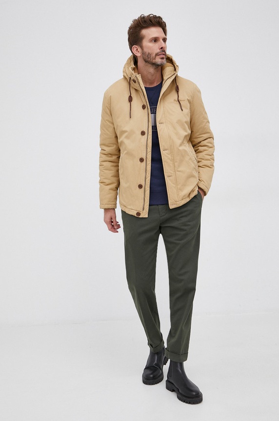 Tiger Of Sweden Spodnie T61891049 zielony AW21