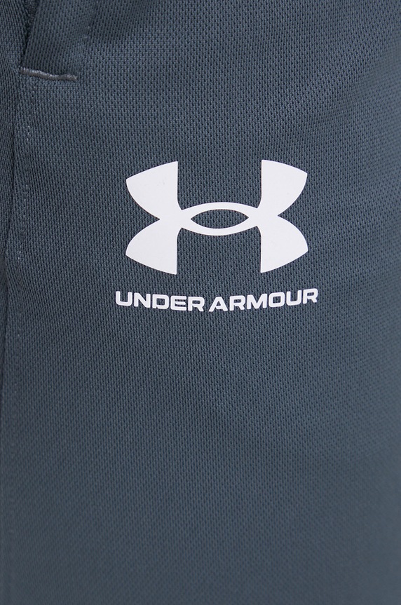 Tepláky Under Armour Pique šedá 1366203