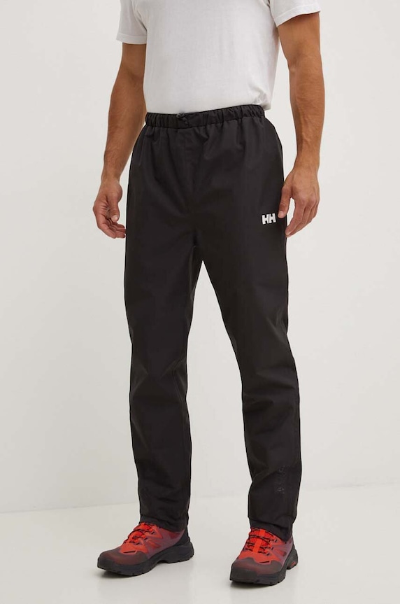 Helly Hansen spodnie tkanina czarny 62372