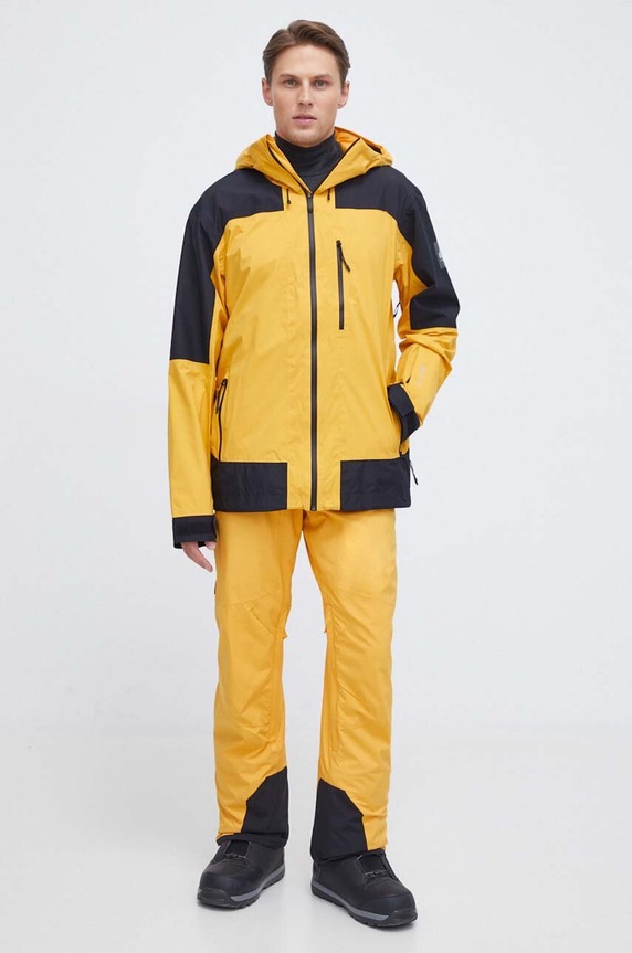Quiksilver spodnie Boundry EQYTP03144 żółty AW23