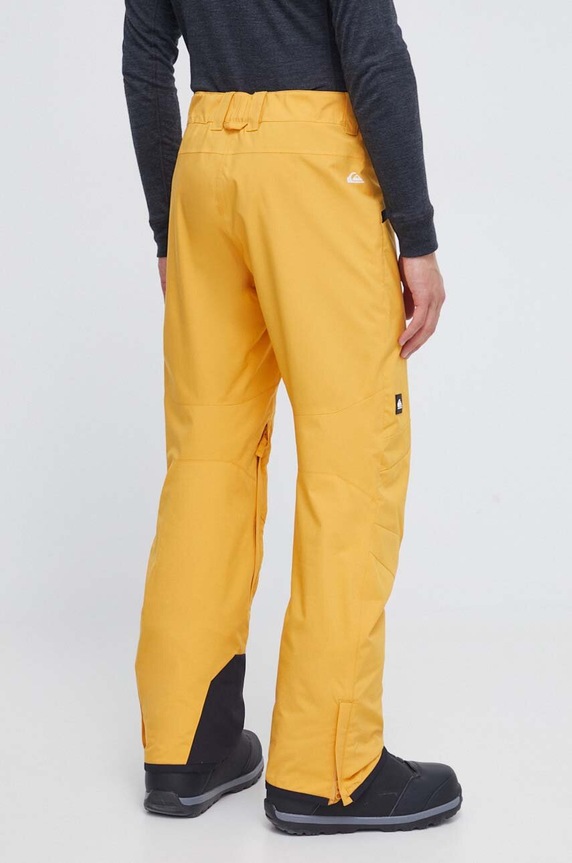 Odzież Quiksilver spodnie Boundry EQYTP03144 żółty