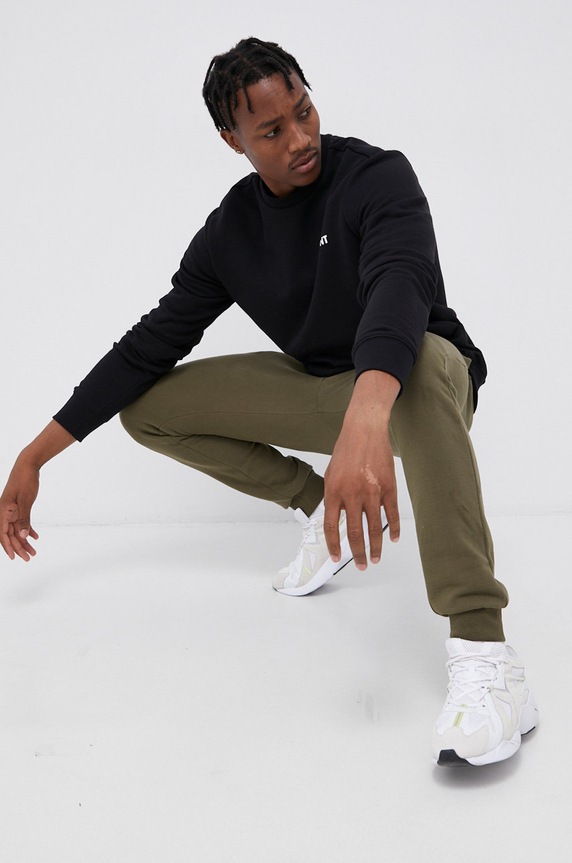 Ellesse spodnie dresowe dzianina zielony SHK12643