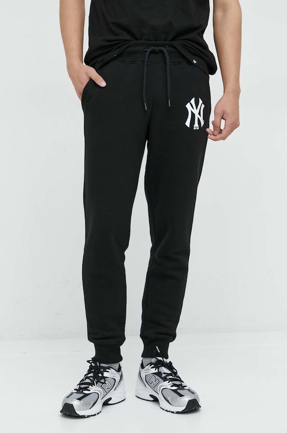 47 brand nadrág nyomtatásos fekete BB017PEMIBP548256JK