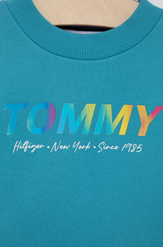Djevojčice Dječja haljina Tommy Hilfiger KG0KG06124.4890 tirkizna