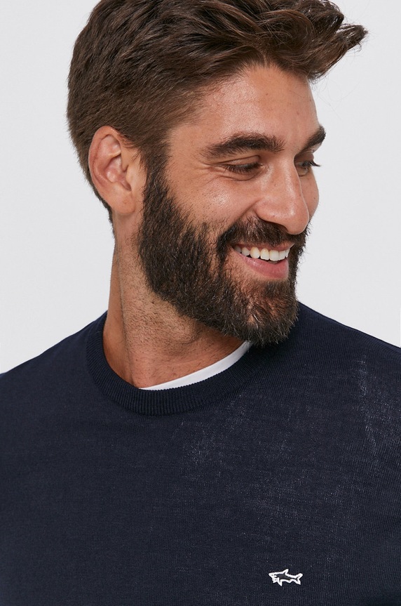 Paul&Shark Sweter granatowy C0P1094