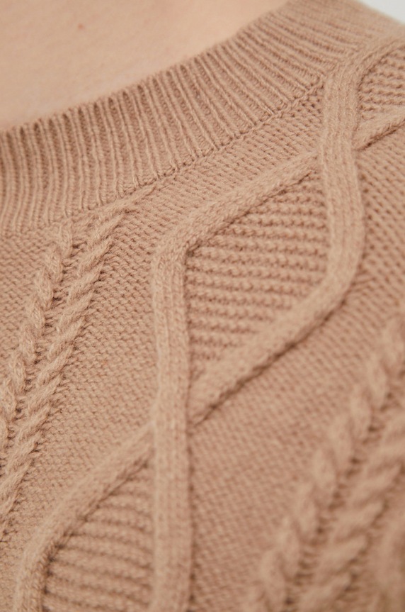 Vlněný svetr Superdry M6110291A.18C béžová