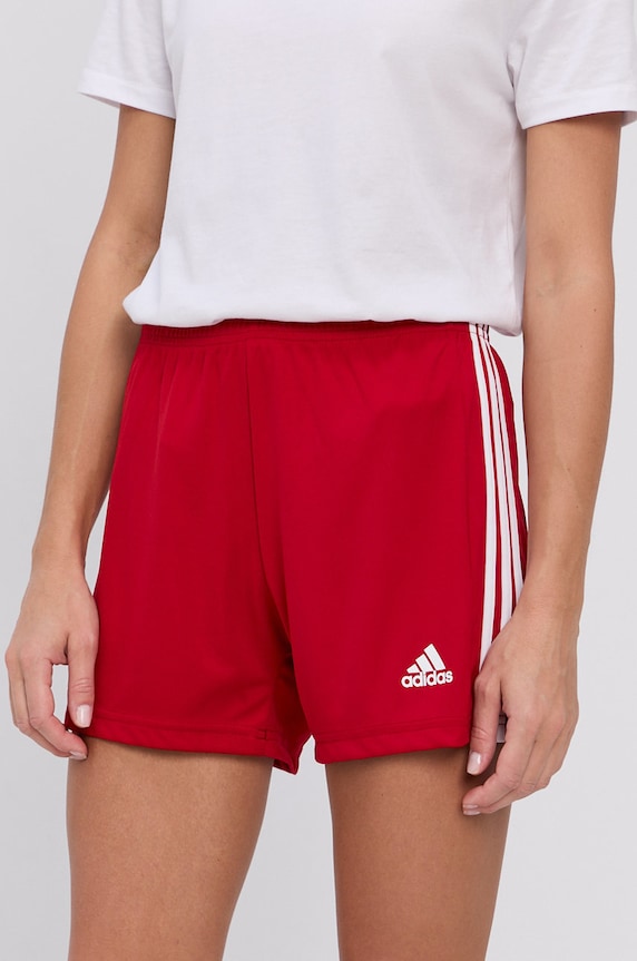 Kratke hlače adidas Performance Pletenina rdeča GN5783