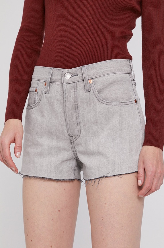 Levi's farmer rövidnadrág szövet szürke 56327.0181