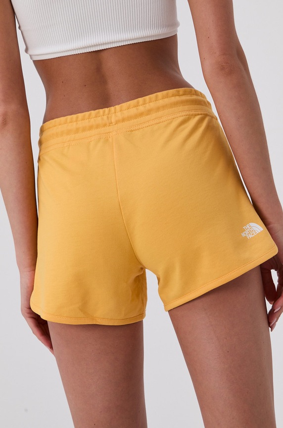 The North Face rövidnadrág Street NF0A5IEM4VG sárga AW21