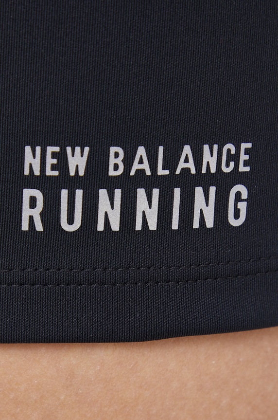 New Balance Szorty WS01241BK WS01241BK czarny