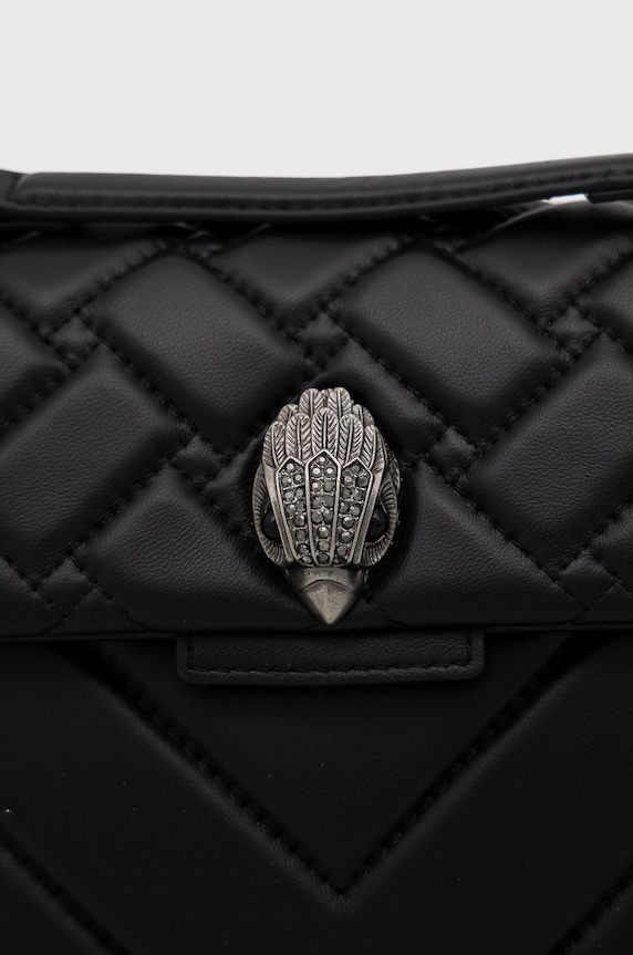 Kurt Geiger London Torebka skórzana czarny 1470405109