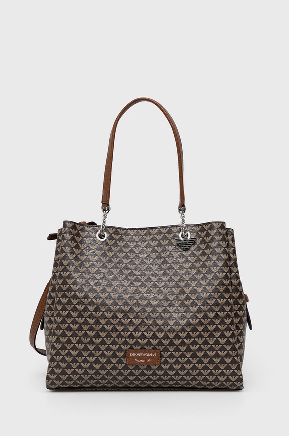 Kabelka Emporio Armani nevejde se A4 hnědá Y3D158.Y345E